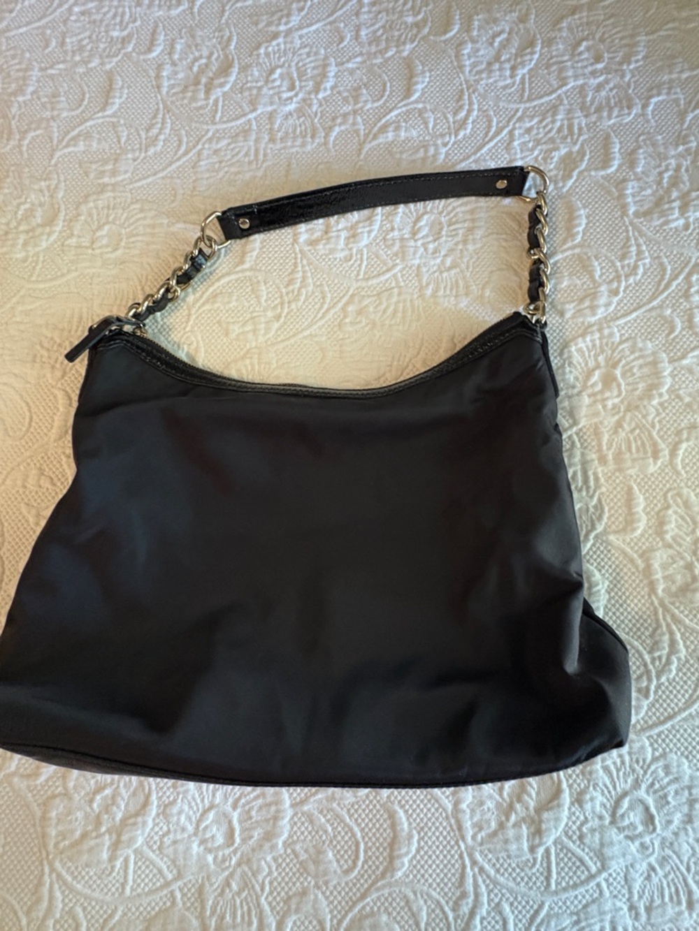 kate spade Black Chain-Accent Shoulder Bag - Picture 4 of 6